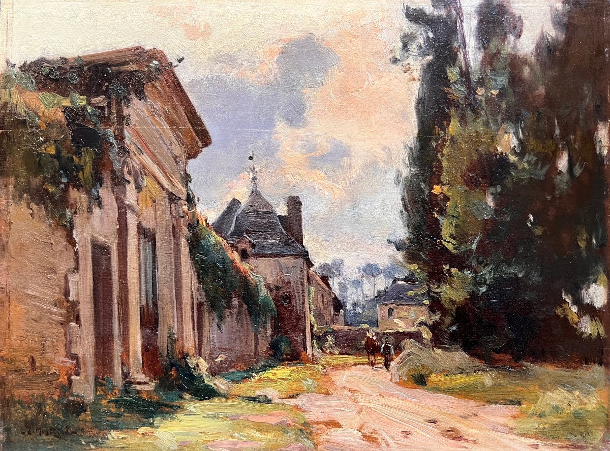 Louis Montagné (1879-1960)-avignon-paris-les Angles-normandie-château De Grandchamp-calvados