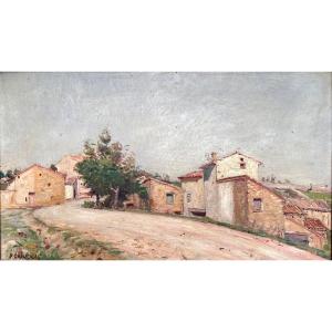 Pierre Grivolas (1823-1906) Provence Avignon Carpentras Ventoux La Gabelle Route De Sault