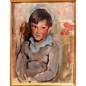 Willy Eisenschitz (1889-1974) Vienne Autriche Portrait Du Jeune Laville 1930 Provence