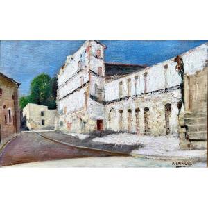 Pierre Grivolas (1823-1906) Provence Comtadine Félibre Ecole des Beaux-Arts d'Avignon