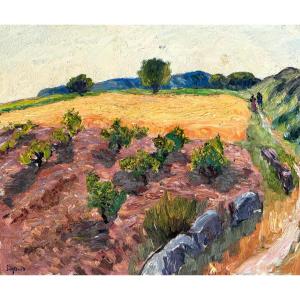 René Seyssaud (1867-1952) Provence Marseille Saint-Chamas Avignon paysage fauve