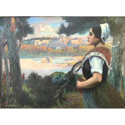 Marius Roux-Renard (1870-1936)-Avignon-Provence-Comtadine