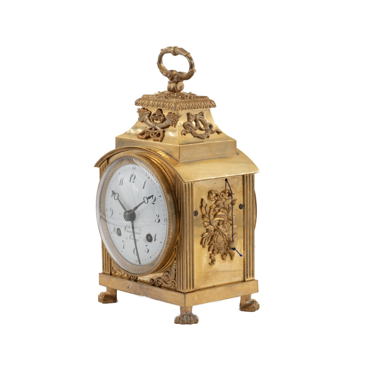 Pendule D’officier, Signée Courvoisier & Comp.-photo-1