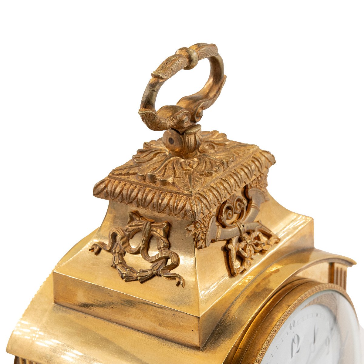 Pendule D’officier, Signée Courvoisier & Comp.-photo-3
