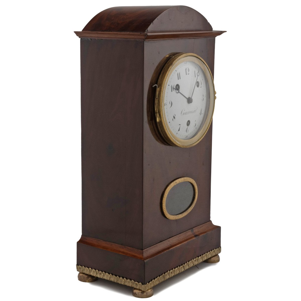 Pendule Suisse Signee Courvoisier, Avec Carillon, Sonnerie Des Heures Et Quarts-photo-3