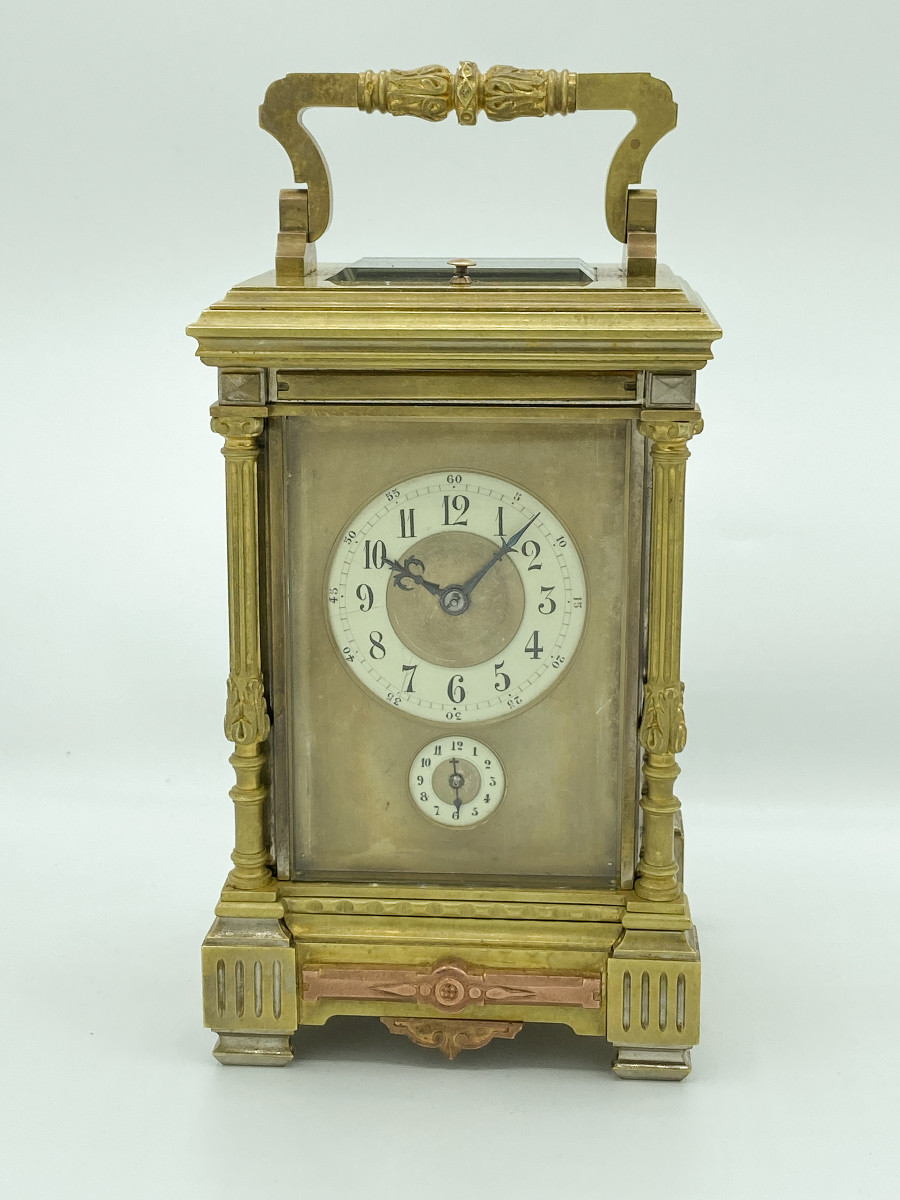Rare cappuccine avec Petite & Grande Sonnerie et alarme, XIXe siècle