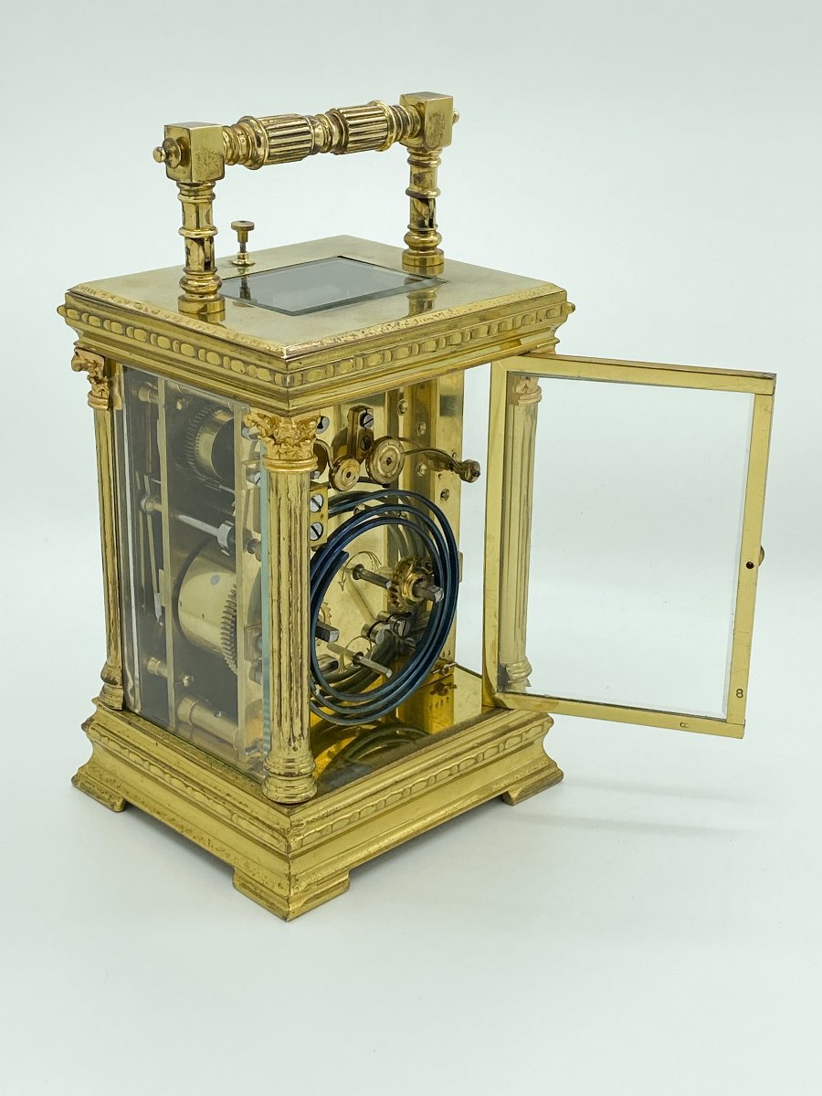  Interesting Cappuccine With Hour And Half-hour Strike, 19th Century-photo-3