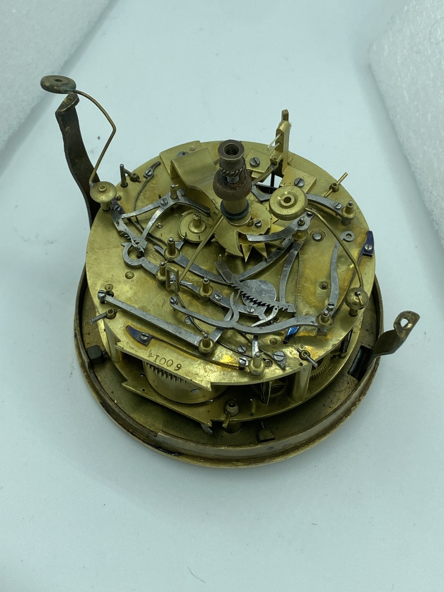 French Mantel Clock Ormolu Signed Berthoud Quarter Strike Untested As-is Repair-photo-7