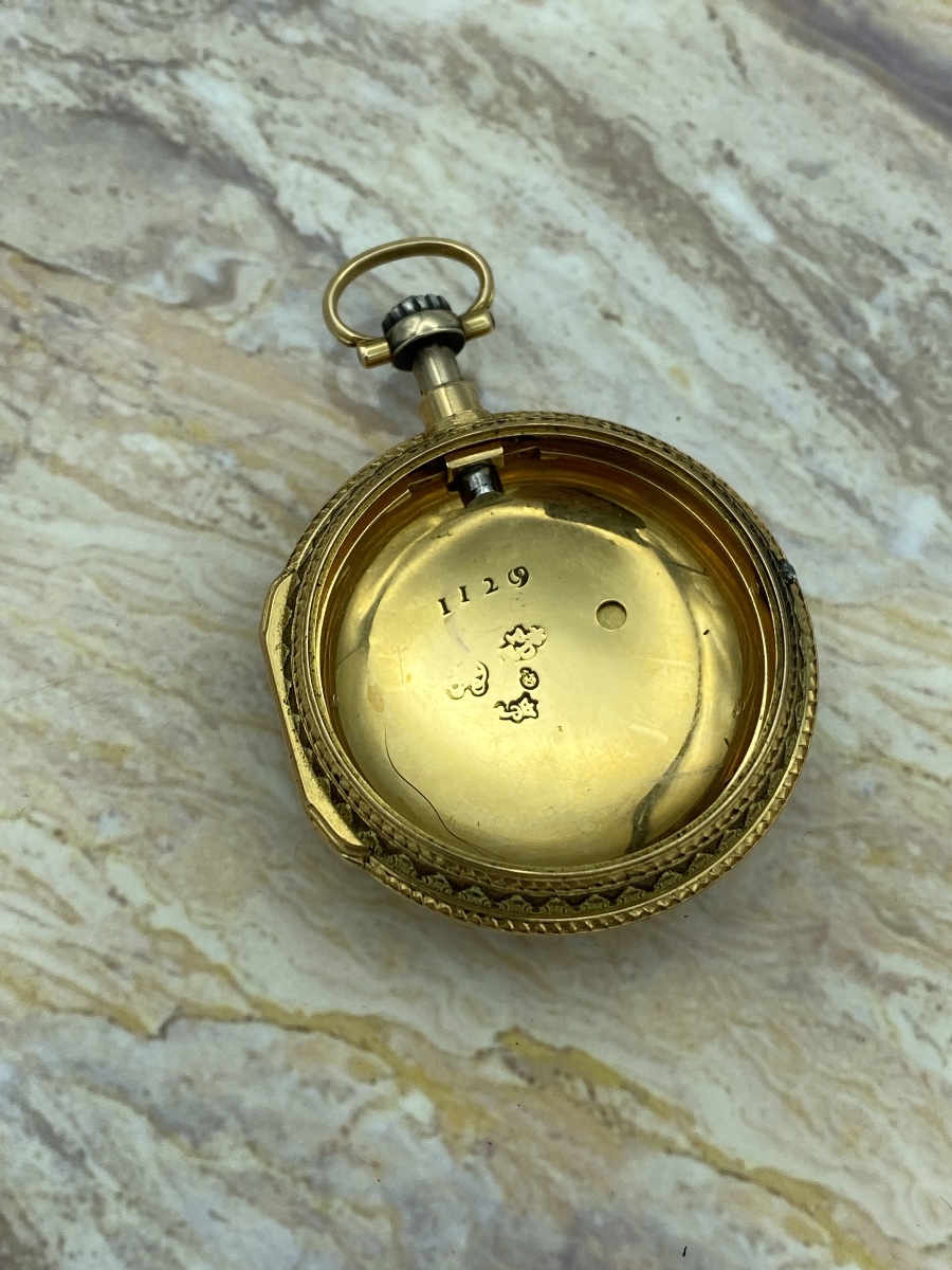 Gold And Enamel Case For A Repeating Pocket Watch, Louis XVI Period, Circa 1760-photo-2