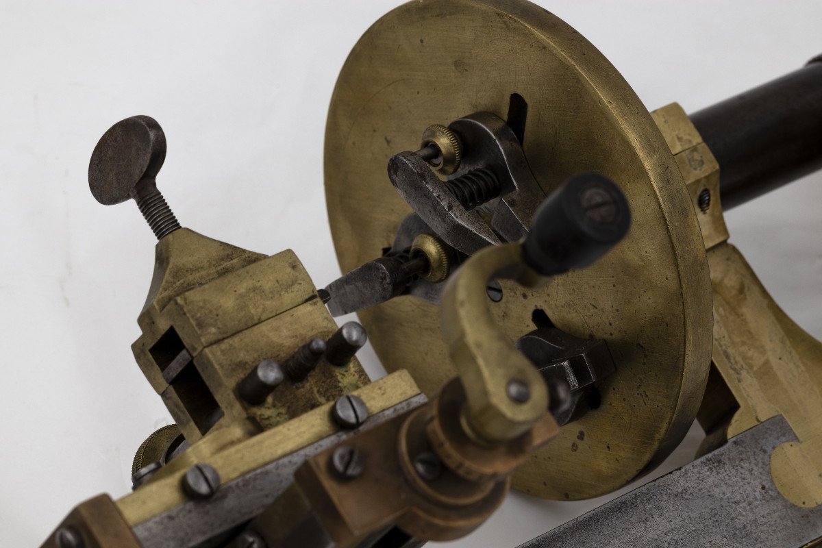 Antique Watchmaker's Lathe-photo-4