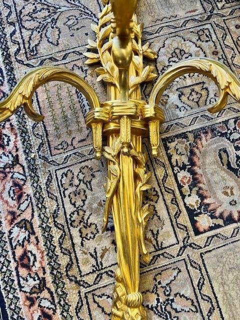 appliques en bronze style louis XVI Lucien Gau-photo-4