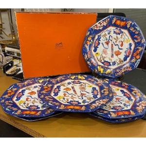 6 assiettes hermès