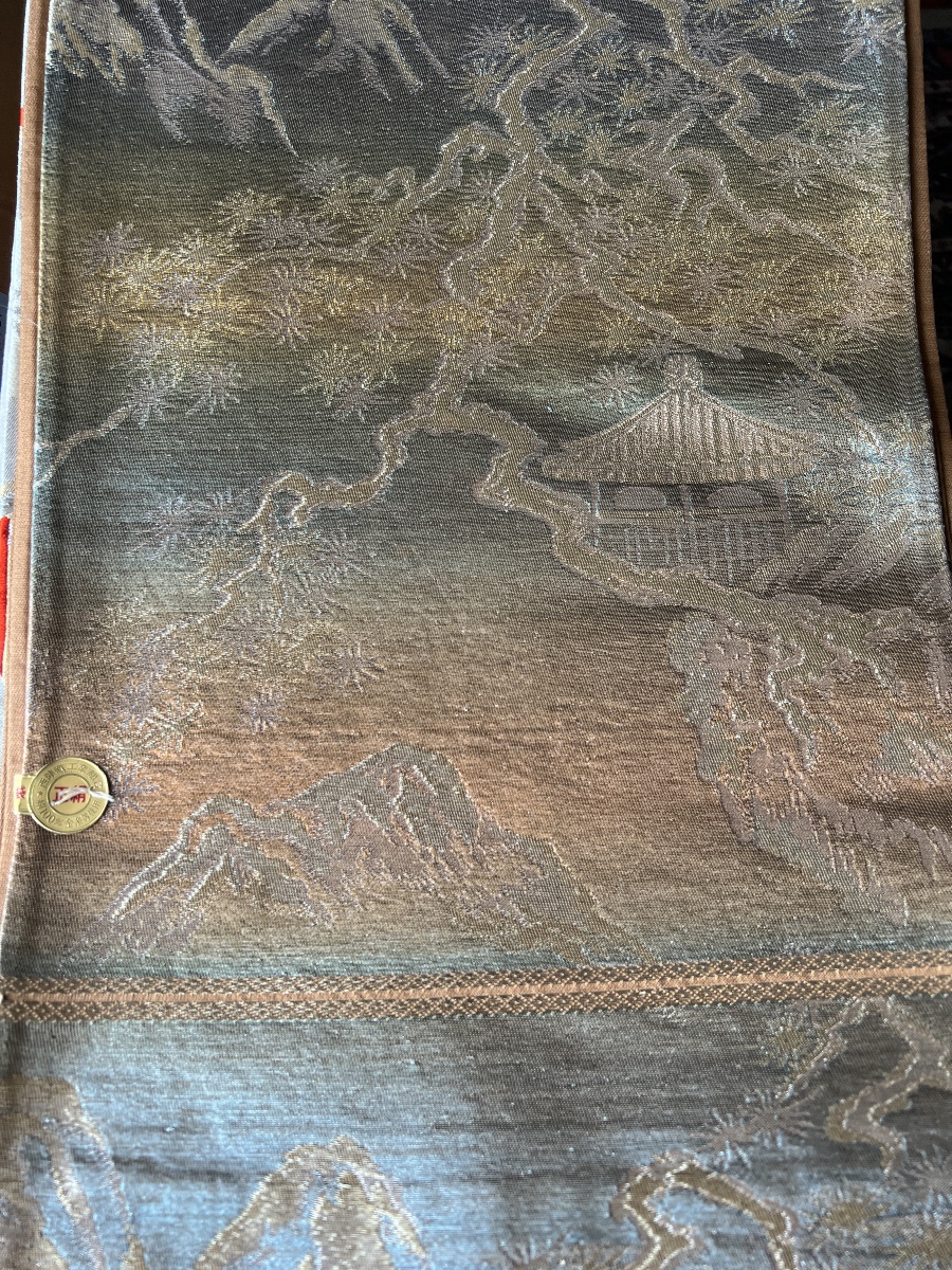 Japan, 9 Obi Or Japanese Belts, Showa Period-photo-6