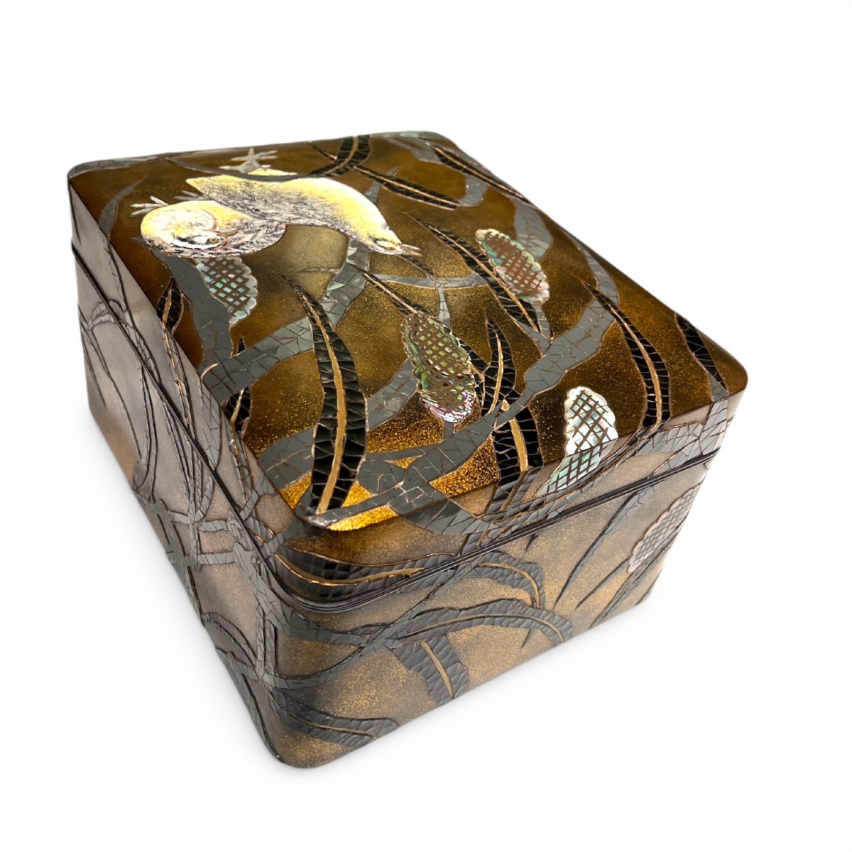 Japan, Box, Wajima Lacquer, Nishizuka Chōkō I (1888–1976)-photo-2