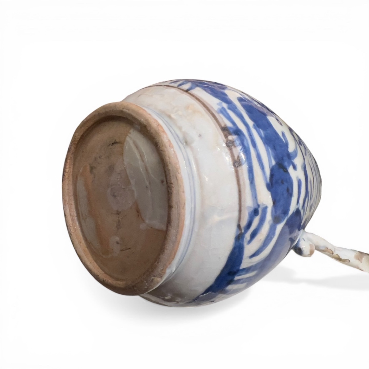 China, Ming Period, Blue-white Porcelain Vase Circa 1600-photo-6