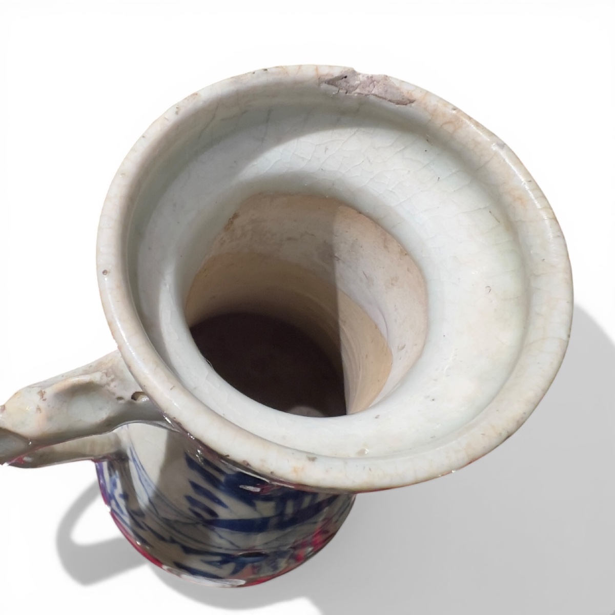 China, Ming Period, Blue-white Porcelain Vase Circa 1600-photo-8