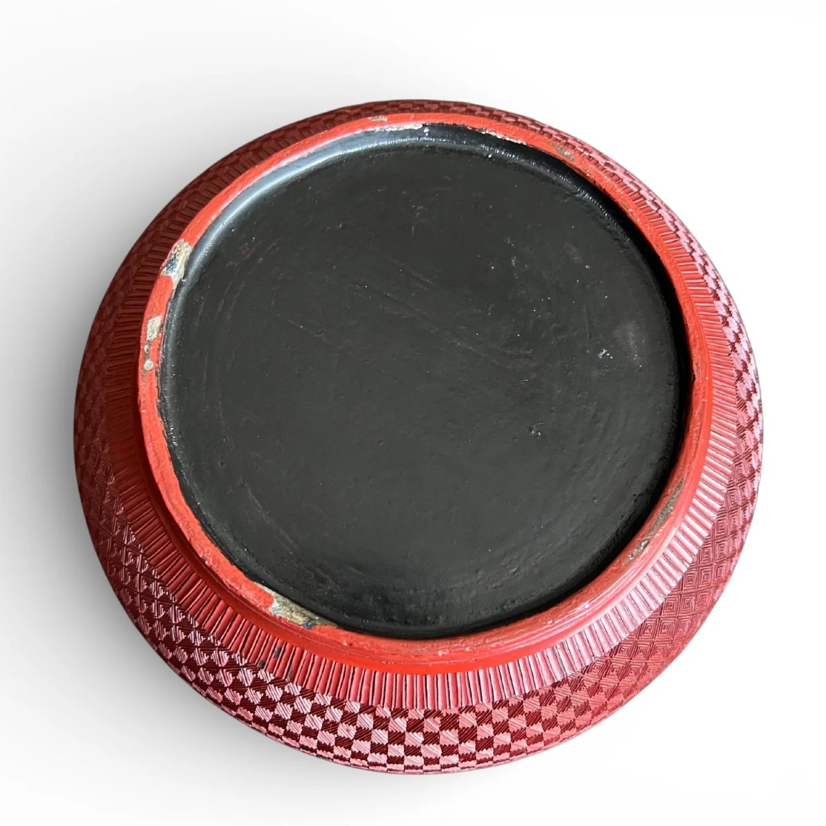 Red  Cinnabar Lacquer Box,  China, 19th Century, Qing Dynasty-photo-3