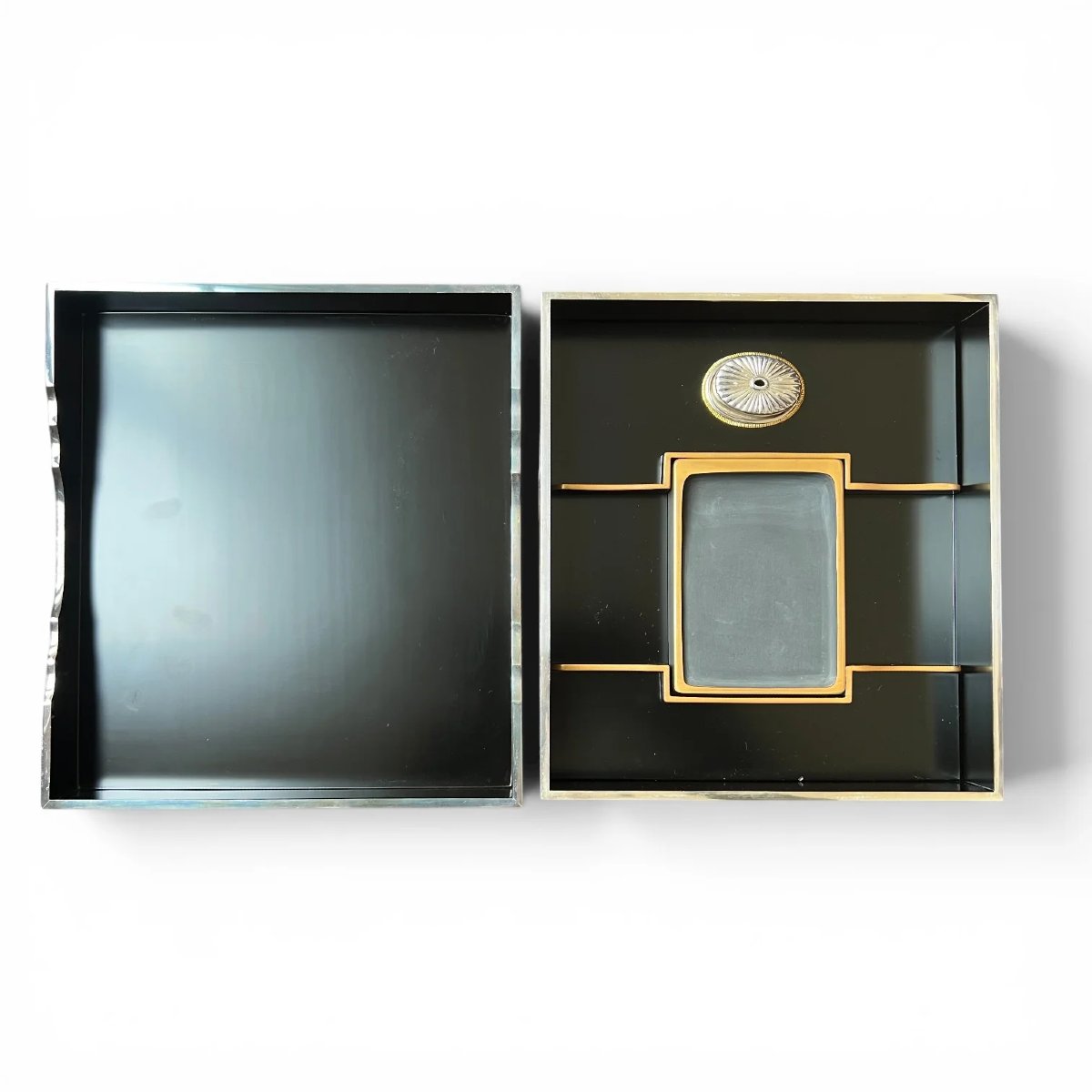  Japanese Lacquered Suzuribako Decorated With Cranes After Kōrin, Heian Zōhiko, Taishō–shōwa-photo-4