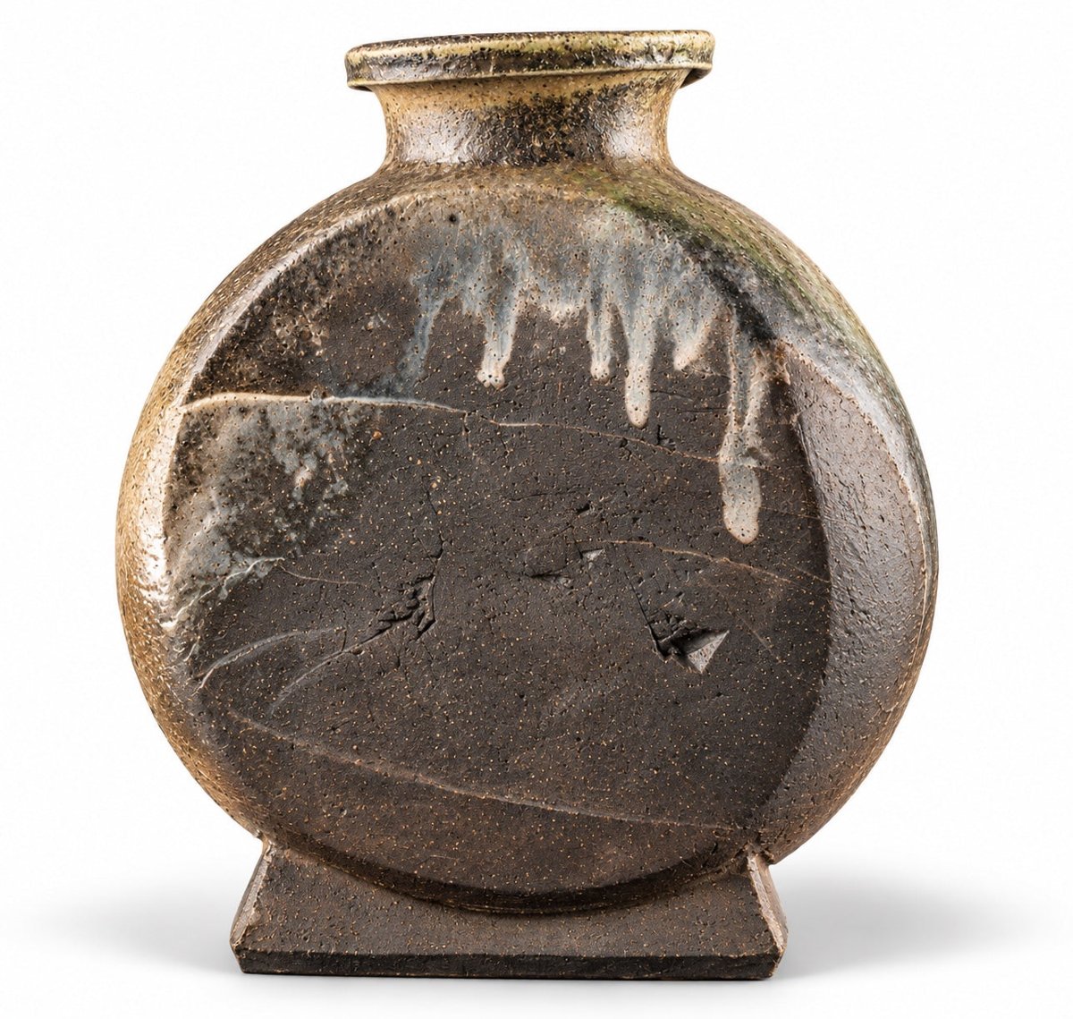 Japan - Mikio Osako, 1940–1995   —   Tokoname Stoneware Vase, Circa 1975
