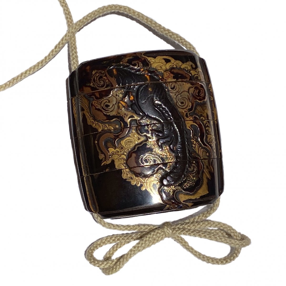 Japan, A Japanese Lacquer And Tortoiseshell Inro, Edo Period, Early 18th Century-photo-2