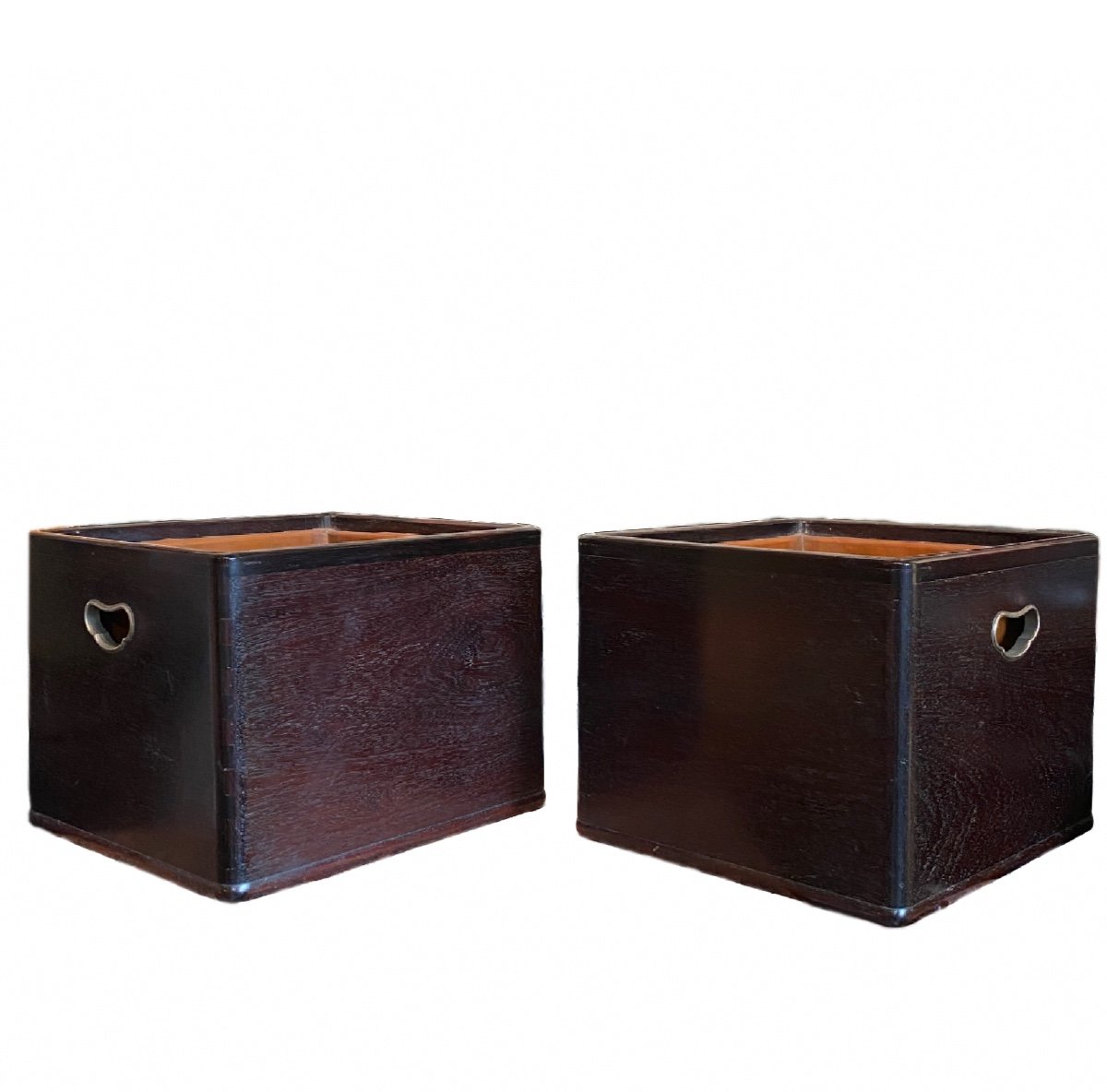 Japan, Pair Of Hibachi, Japanese Braziers, Circa 1950