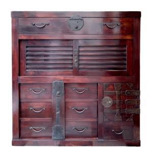 Merchant Chest, Choba Dansu, Japan, Late Edo Period, 19th Century.