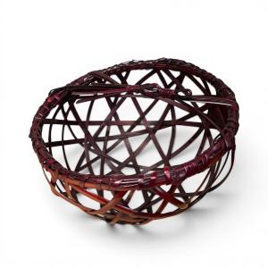 Japon - Iida Seiseki – Grand panier à fleurs hanakago en bambou, intitulé Sora no shi
