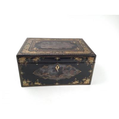 China, Chinese Lacquer Box Circa 1850 1850