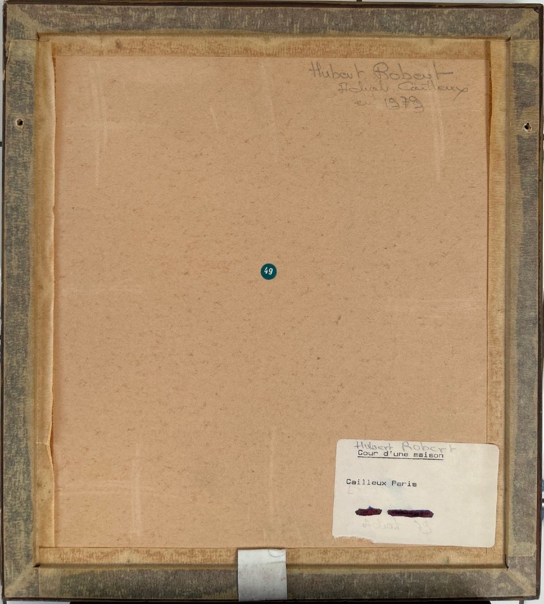 Hubert ROBERT (Paris 1733 - 1808)-photo-2