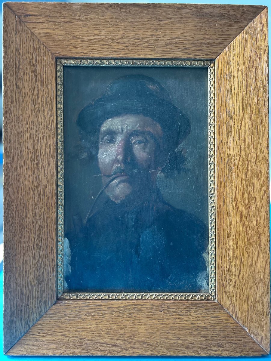 Portrait d'homme vers 1920-photo-2