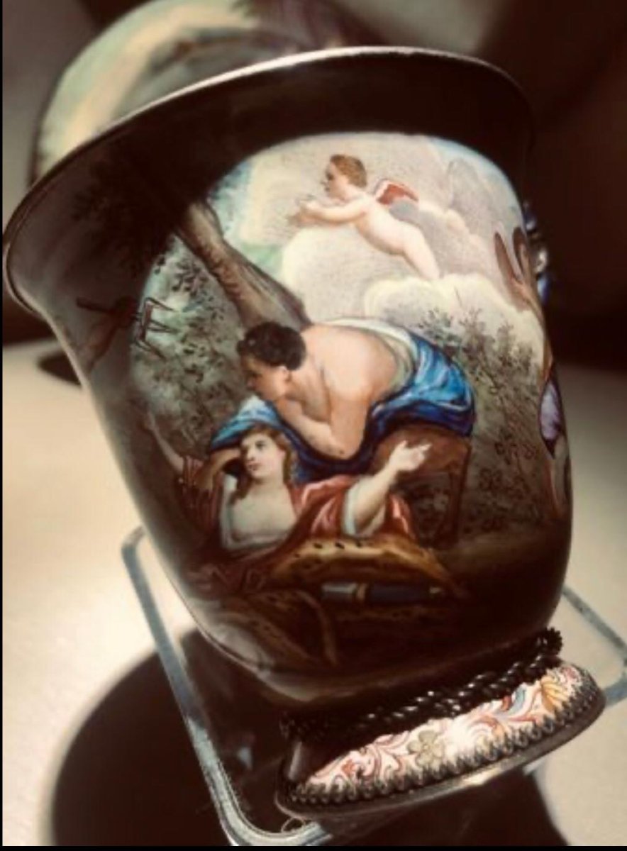 Vienna Silver And Enamel Cup-photo-4