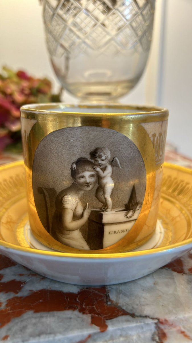 Tasse et soucoupe de fabrication Dagoty-photo-3