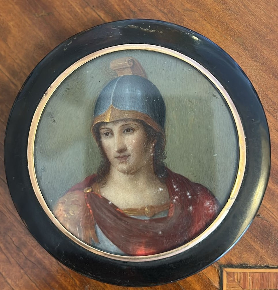 A Tortoiseshell Snuffbox From The Empire Period