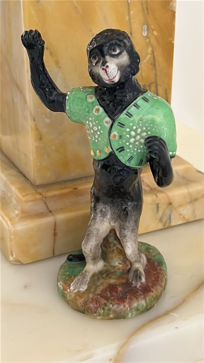 Anthropomorphic Monkey Clearly Inspired By Meissen