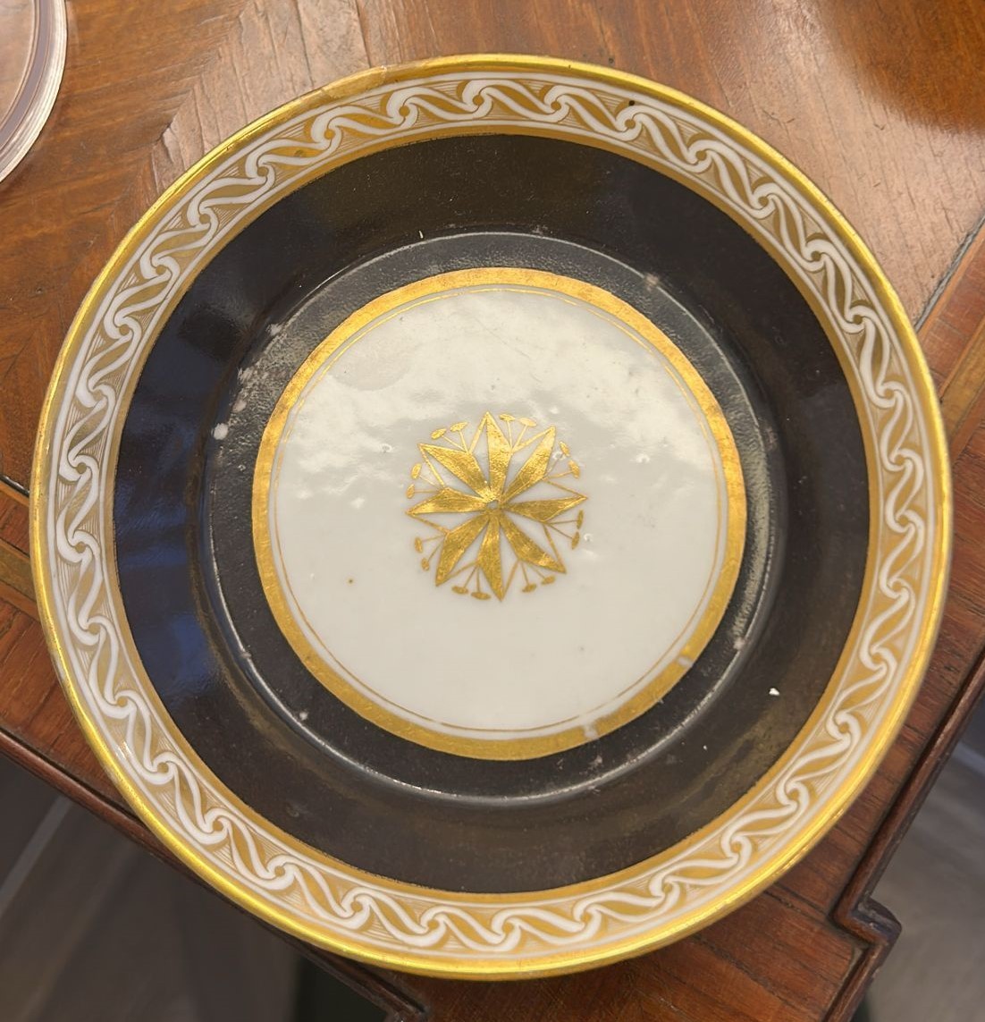 Tasse et soucoupe d'époque Louis XVI-photo-1