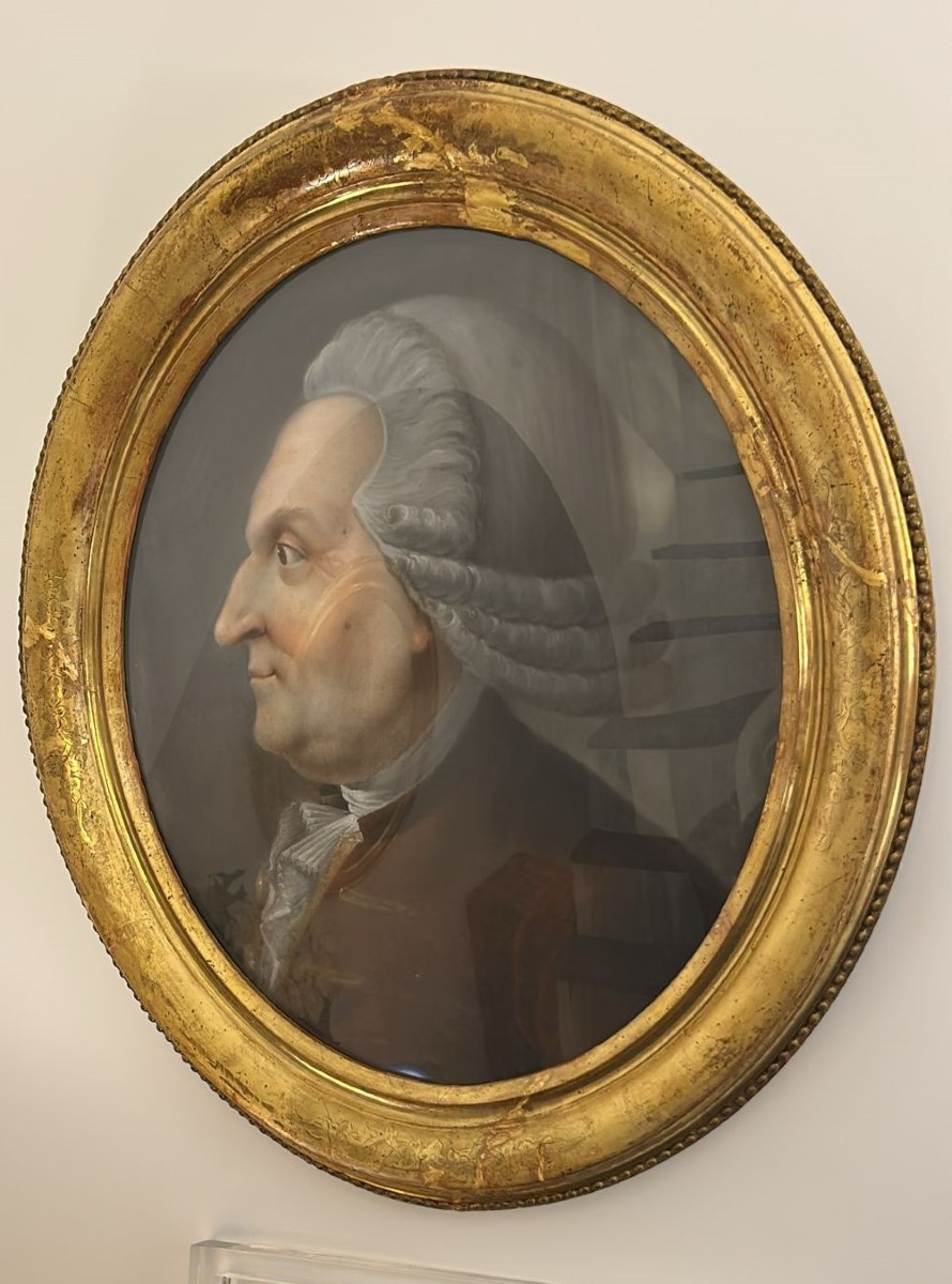 Pastel Portrait, 18th Century.