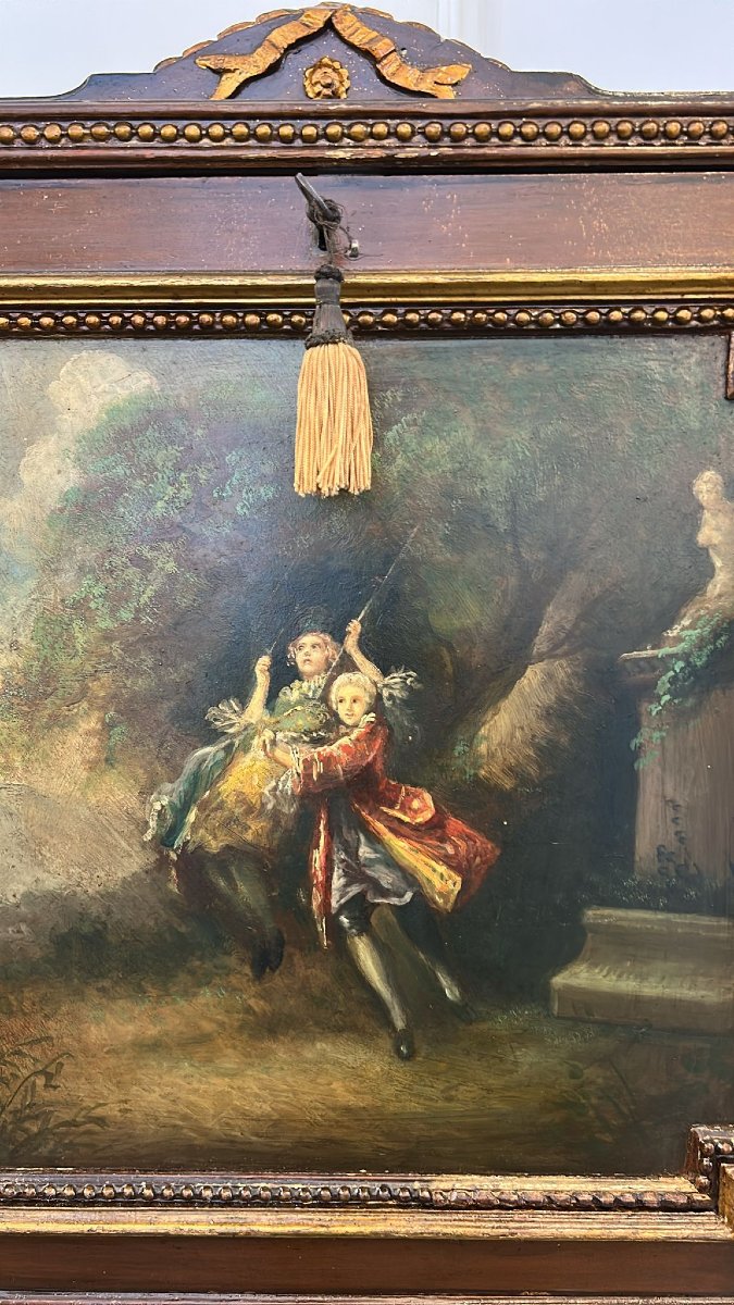 A Delightful 19th-century Drop-leaf Desk. -photo-2