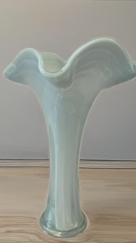 Vase corolle en verre soufflé-photo-2