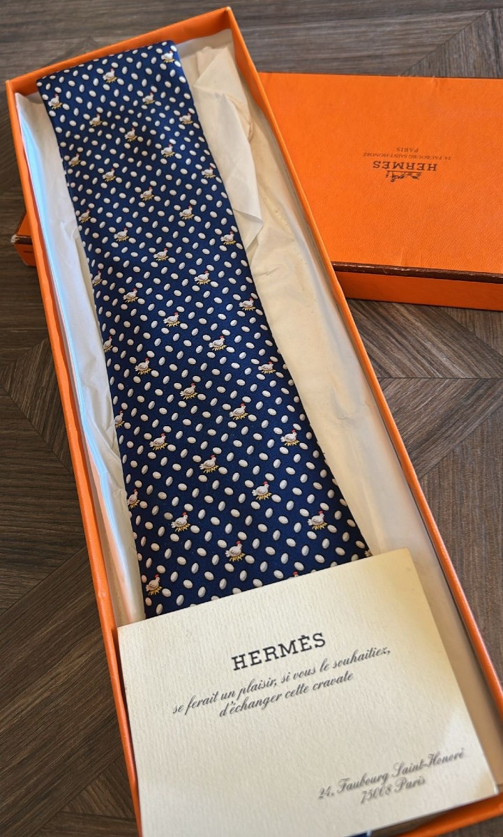 Cravate Hermès pour homme