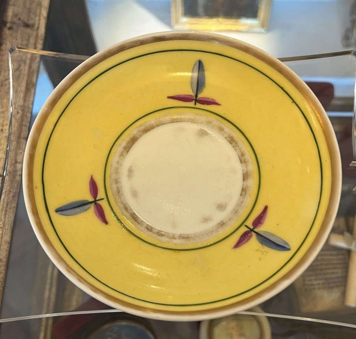 Empire-era Bowl With Saucer, Made In Naples. -photo-2