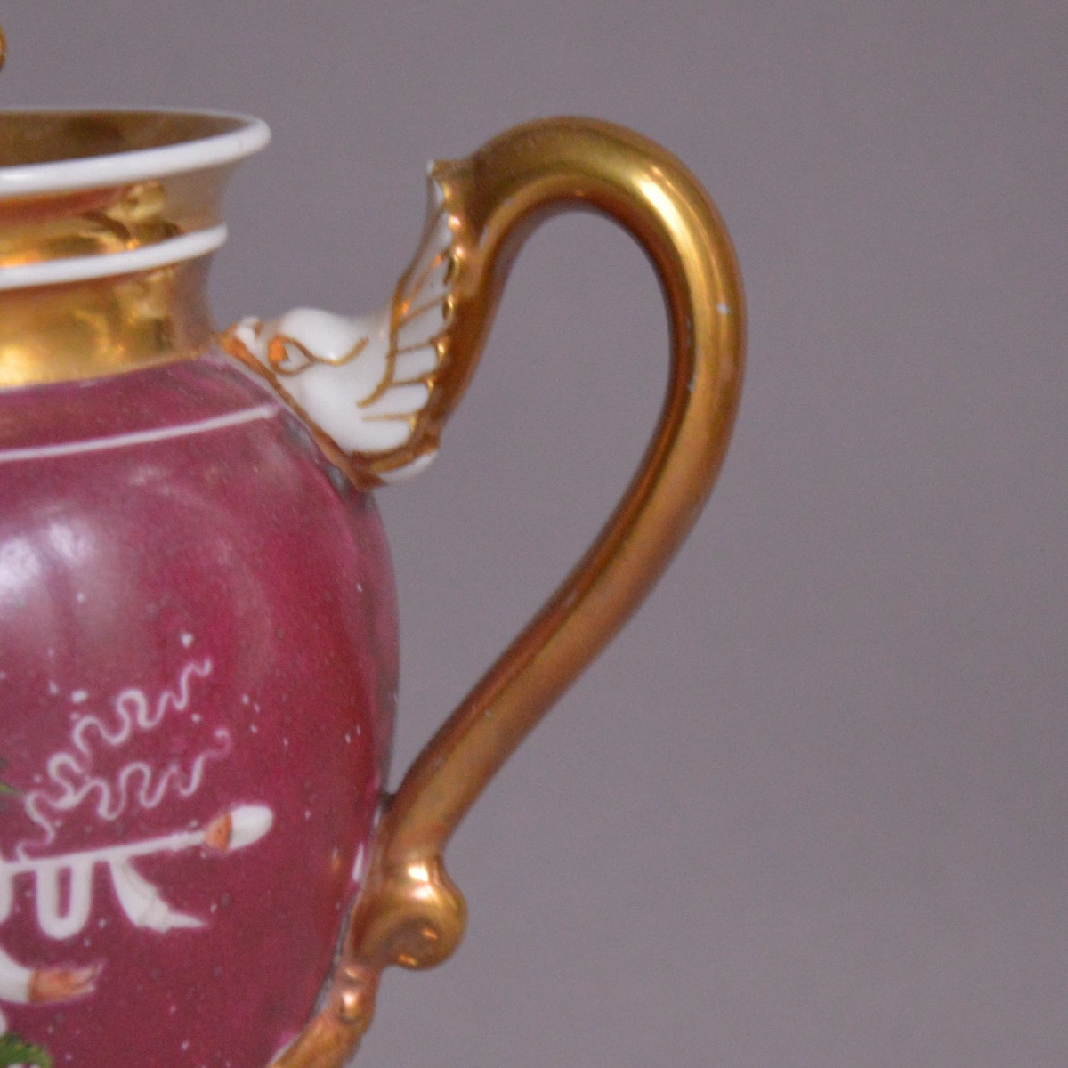 Miniature Paris Porcelain Coffee Pot Circa 1810–1820-photo-4