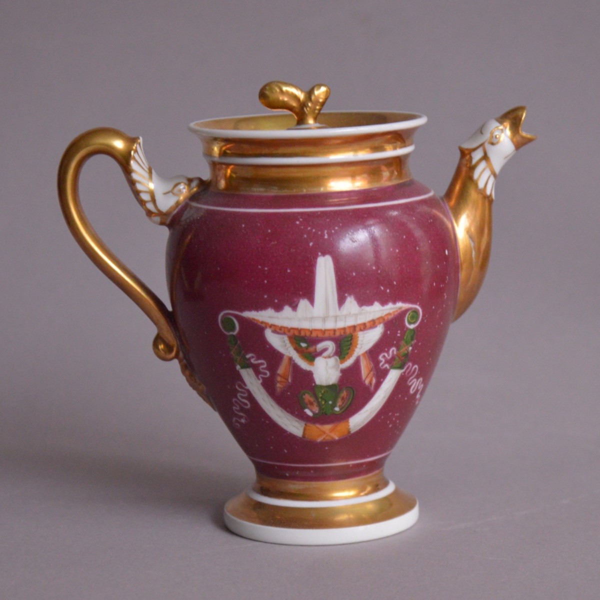 Miniature Paris Porcelain Coffee Pot Circa 1810–1820-photo-1