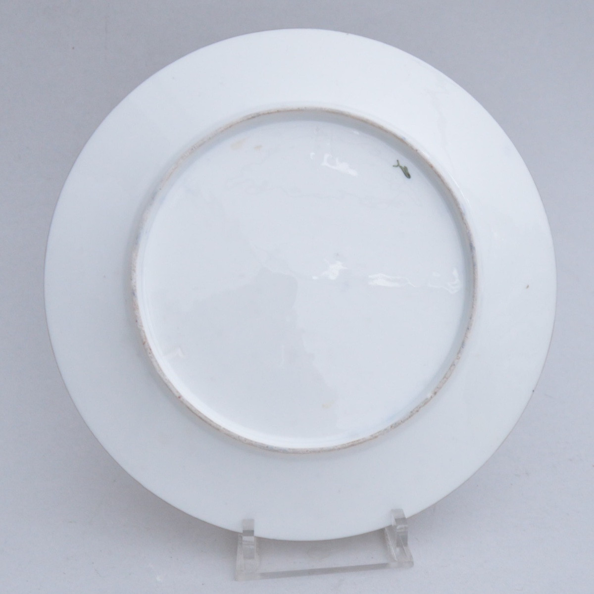 Porcelain Plate From Vieux Paris, Decorated By The Perche Workshop, Early 19th Century-photo-2