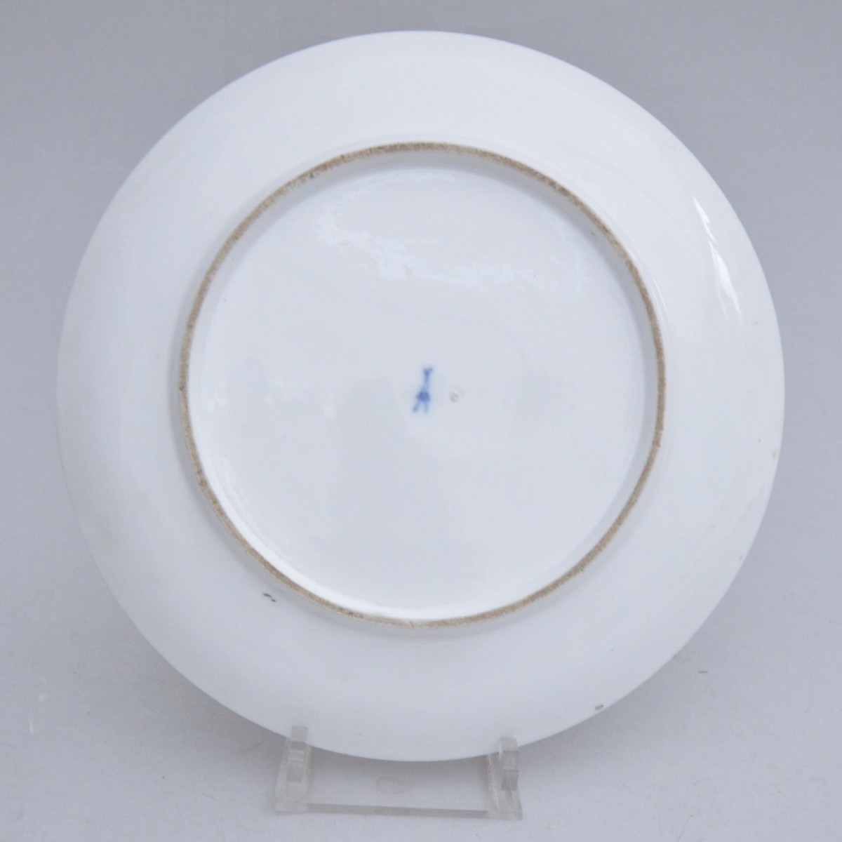 Assiette en porcelaine de Paris de la manufacture Locré fin 18ème-photo-1