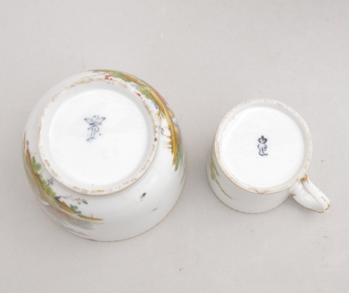 Soft-paste Porcelain Service Decorated With Scenes Of Children Reveling In Wine, Attributed To Vincennes, 18th Century-photo-1