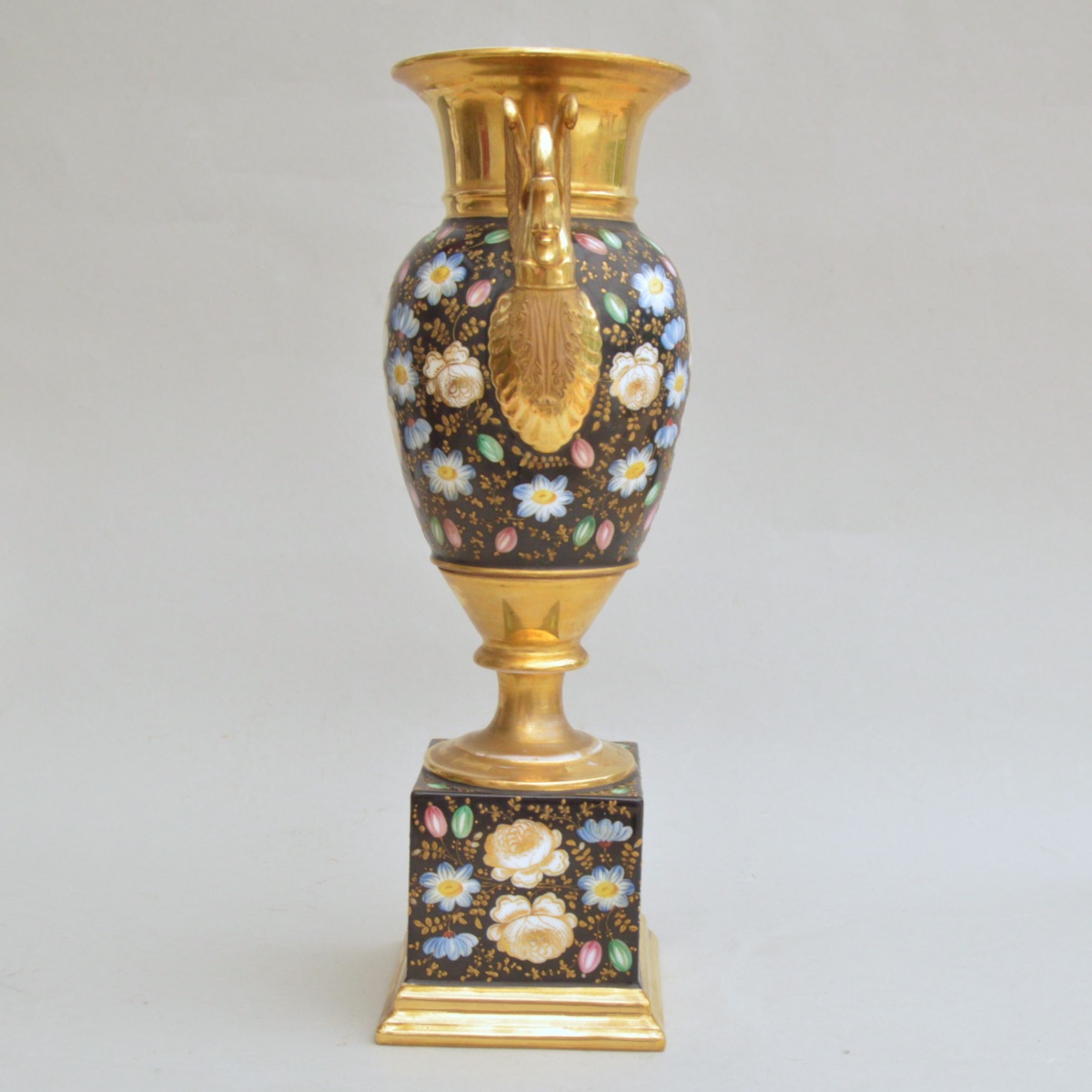 Paris Porcelain Vase, Restoration Period, Circa 1830-photo-3