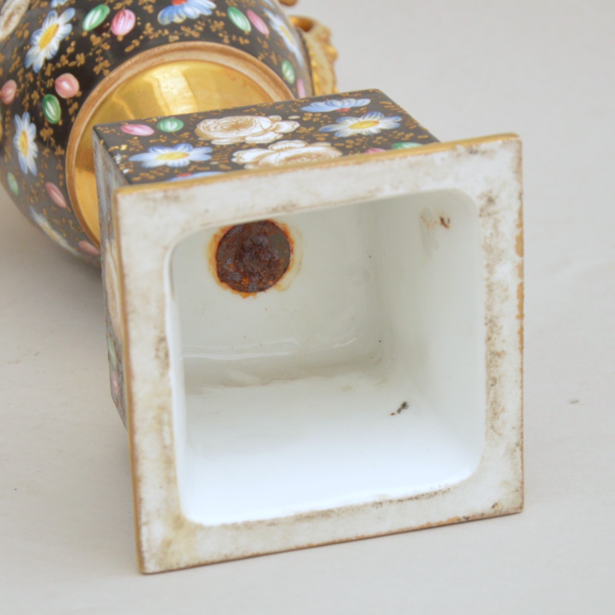Paris Porcelain Vase, Restoration Period, Circa 1830-photo-8