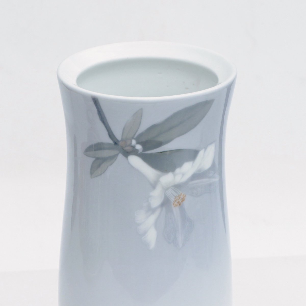 Vase Art Nouveau En Porcelaine De Royal Copenhague Debut XXème-photo-4