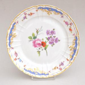 Berlin Porcelain Plate Kpm Period Early 20th Century