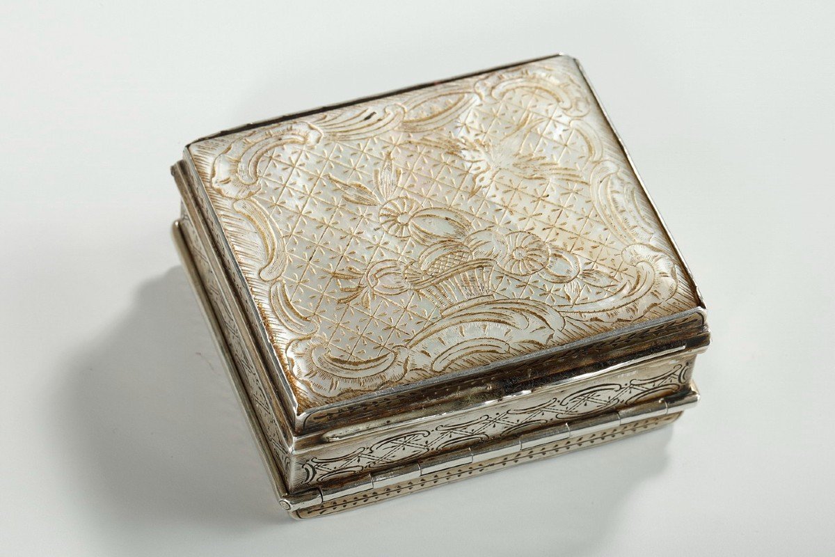Secret Snuff Box, Two Erotic Miniatures, 19th Century-photo-3